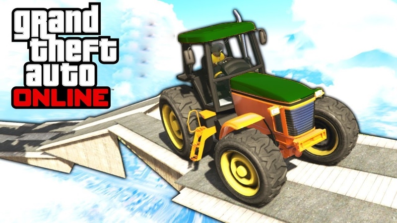 ГОНКИ НА ТРАКТАРАХ ► В GTA 5 ONLINE