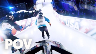 (POV) On the run on the ice. | Red Bull Crashed Ice 2018 Saint Paul, Minnesota