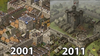 Stronghold HD vs Stronghold 3 Gold