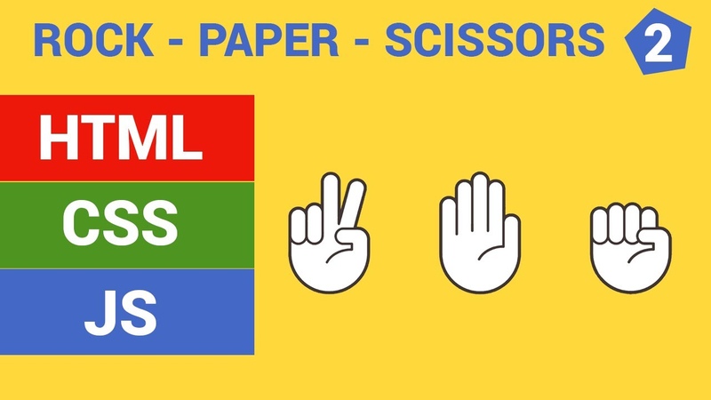 Tutorial Rock Paper Scissor ( HTML, CSS, JS)