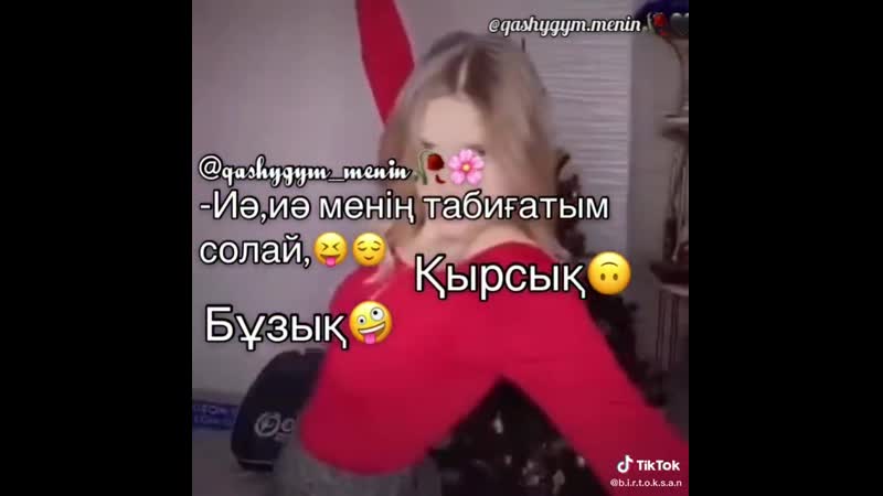 Еркемін. Қырсықпын. Бұзықпын