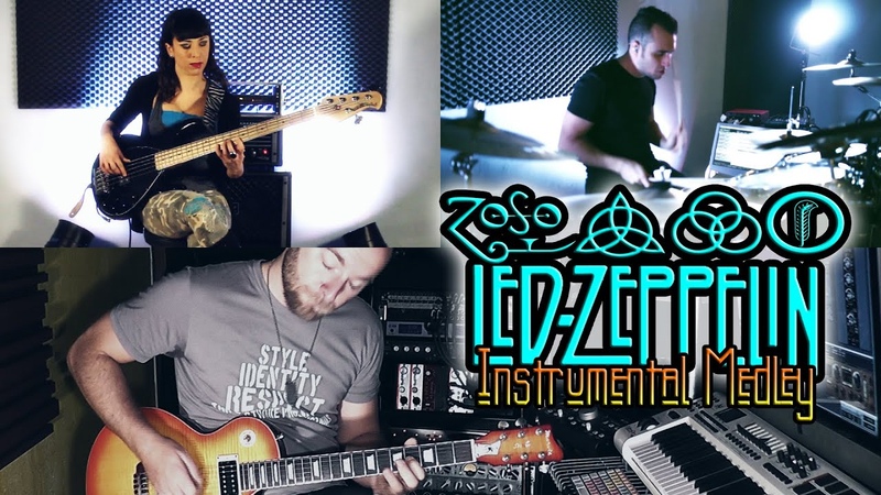 LED ZEPPELIN Immigrant song, Kashmir, Stairway to Heaven, Heartbreaker ( Cover Instrumental