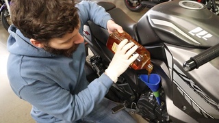 Honey vs Motorcycle Engine