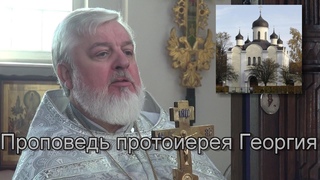 Не поддавайся силам зла. Проповедь протоиерея Георгия , Берлин.