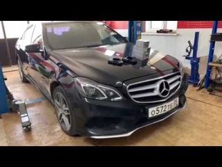Установка проставок для увеличения клиренса +3см на Мерседес 212. А также автобаферов ТТС КОРЕЯ