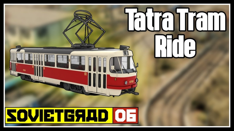 Cinematic First Person Tatra T3 Tram Ride , 06 Soviet Cities