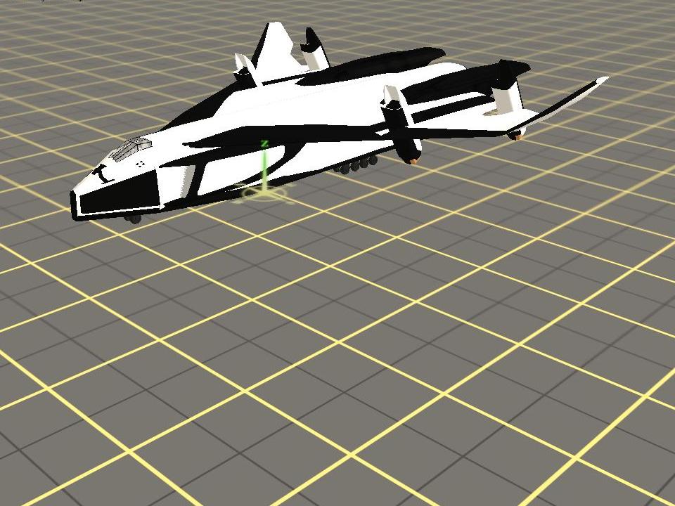 Avatar Space Shuttle (Opened)