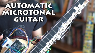 Automatic Microtonal Guitar - 1-String Prototype