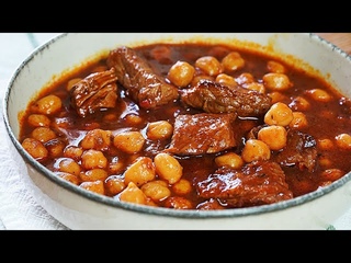GARBANZOS AL ESTILO TURCO DELICIOSOS! UNA COMIDA QUE ALIMENTA EL CUERPO Y EL ALMA Y RINDE MUCHO!