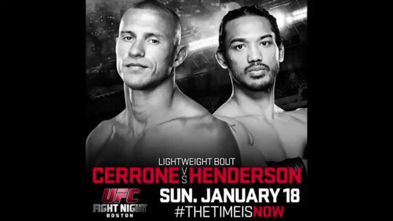 Fight Night Boston: Donald Cerrone Conference