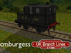 LMS 0-4-0T Steam Sentinel