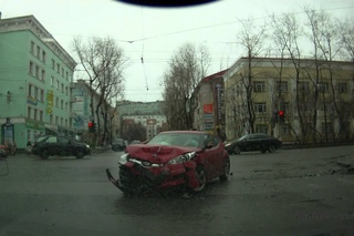 Авария в Мурманске