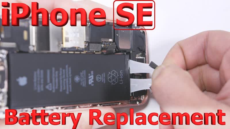 i Phone SE battery replacement in 3 minutes