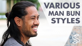 Top Knot & Man Bun style - Long hairstyles for men - Men’s hair inspiration