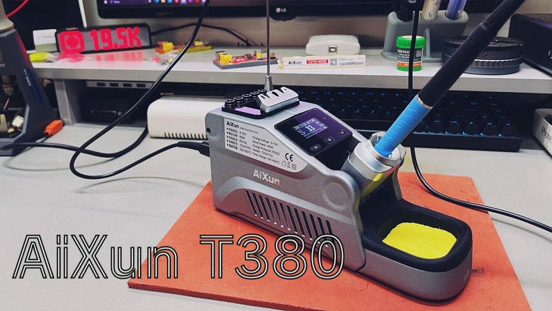 Aixun T380 обзор паяльной станции на