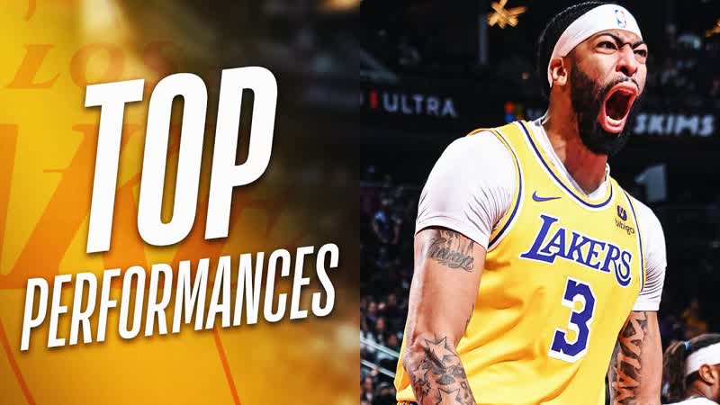 Anthony Davis Made Lakers History , Top Performances of NBA Week 7, 2023 24