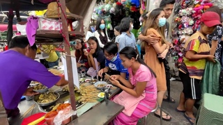 A vibrant afternoon life and street food tour in Yangon - Myanmar