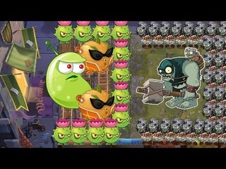 Laser Bean, Homing Thistle vs Citron vs All Zombies - Pvz 2 battlez