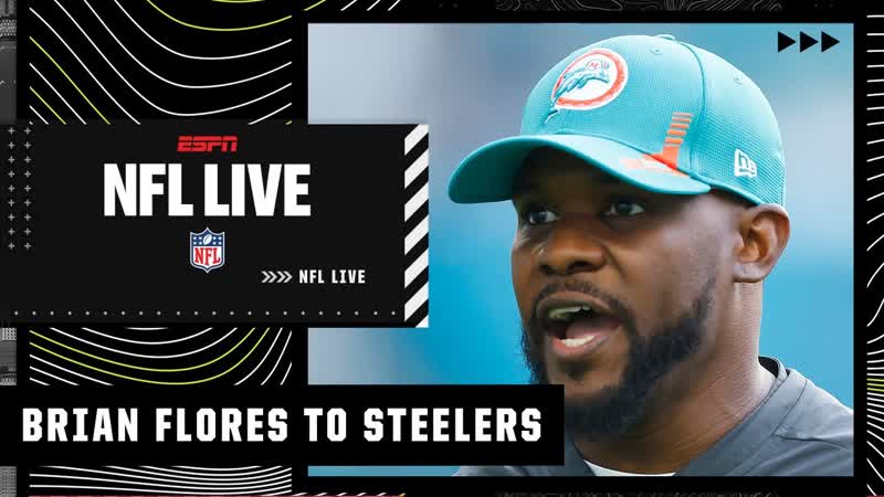 Brian Flores is OVERQUALIFIED in terms of his title for the Steelers Jeff Darlington, NFL