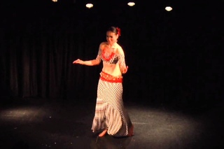 Irina Akulenko at Bellyqueen Holiday Hafla 2011