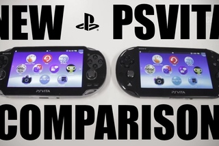 Сравнение новой(PS Vita PCH-2000) и старой версии (PS Vita PCH-1000)