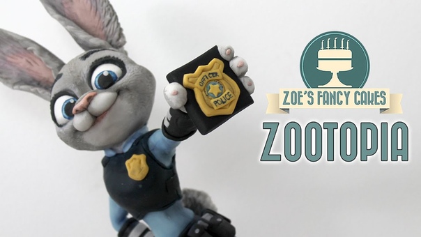 Zootopia Judy Hopps cake model