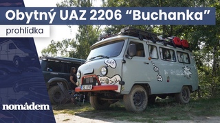 Obytn UAZ 2206 Buchanka - prohldka