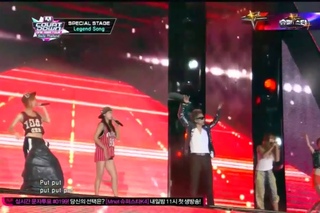 시스타+장우영_Hands up(Hands up by SISTAR+JANG WOO YOUNG @Global Mcountdown )