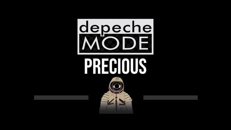Depeche Mode Precious ( CC) ( Upgraded Video) Karaoke Instrumental