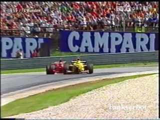 F1 Austrian GP 1998 Michael Schumacher vs Ralf Schumacher
