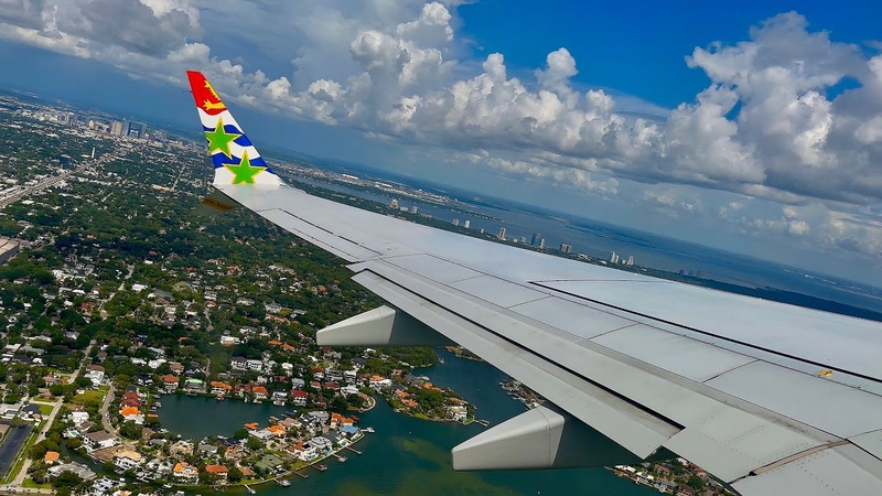 4 K Beautiful Tampa Takeoff Cayman Airways Boeing 737 8 Max TPA VP CIX SCS Ep.