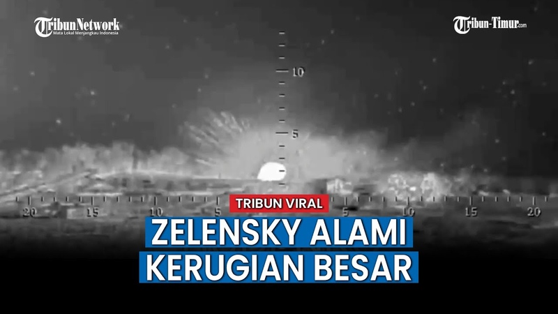 Rudal Mematikan Rusia Sapu Bersih Titik Pertahanan Ukraina di