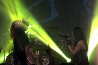 Dark Tranquillity ft. Mariangela Demurtas - A Bolt Of Blazing Gold (Live) - CCO, Lyon, FR (13/11/14)
