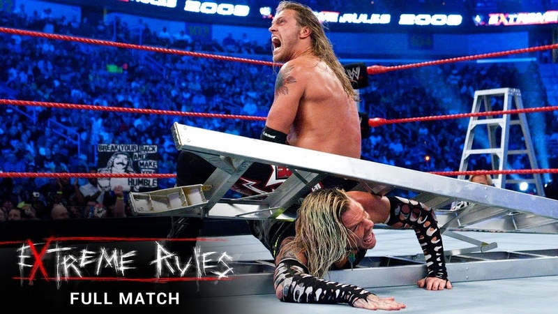 FULL MATCH Edge vs Jeff Hardy World Heavyweight Championship Ladder Match: WWE Extreme Rules