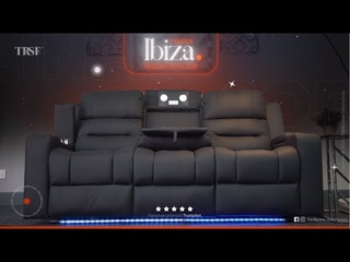 Looking For Hi-Tech Cinema Sofa We got you ! Ibiza 3 Seater Cinema Sofa With Resilience Fabric