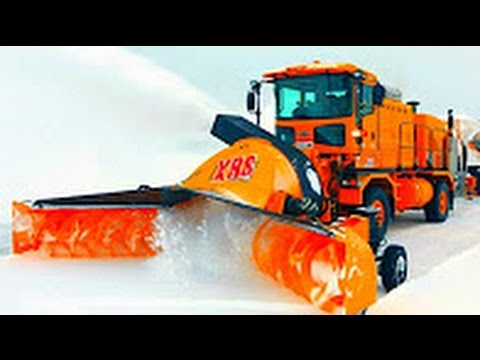 Машины по уборке снега. Машины