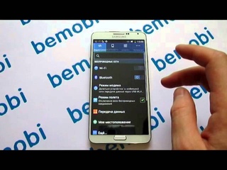 Видеообзор копии Samsung Galaxy Note 3 N9000 White (MTK 6589)