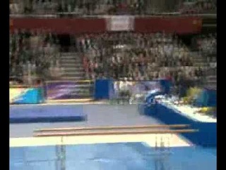 Эстонский гимнаст улетел
