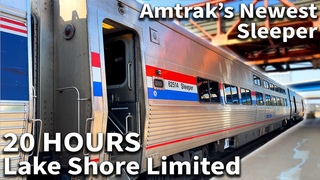 The Lake Shore Limited: Chicago to NYC on a Viewliner 2! Amtrak's NEWEST Sleeper