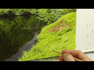 #78 PAINTING THE RIVER BANK| Michael James Smith