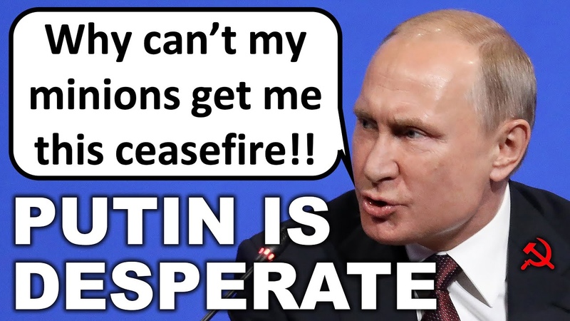 Putin is BEGGING for a Ceasefire with