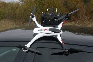 Крутой 3D квадрокоптер ... XK STUNT X350 from