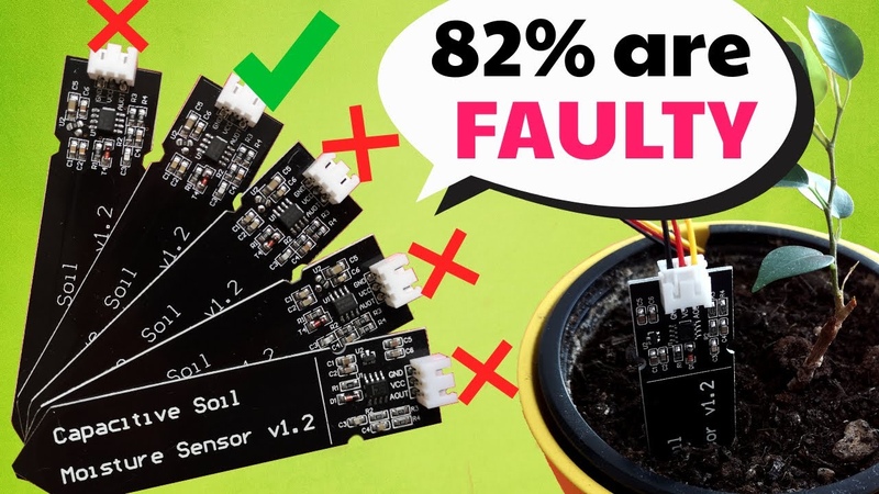 Capacitive Soil Moisture Sensors dont work correctly + Fix for v2. 0 v1. 2 Arduino ESP32 Raspberry